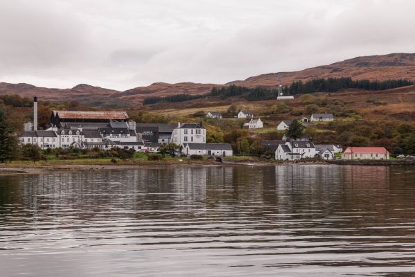 A view of Jura distillery