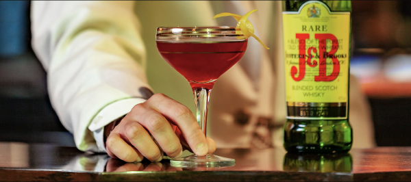 J&B blended Scotch whisky