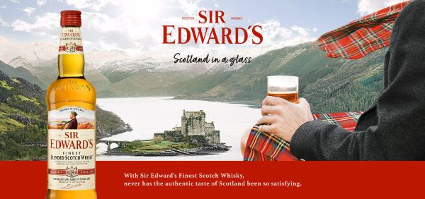 Sir Edward's blended Scotch whisky