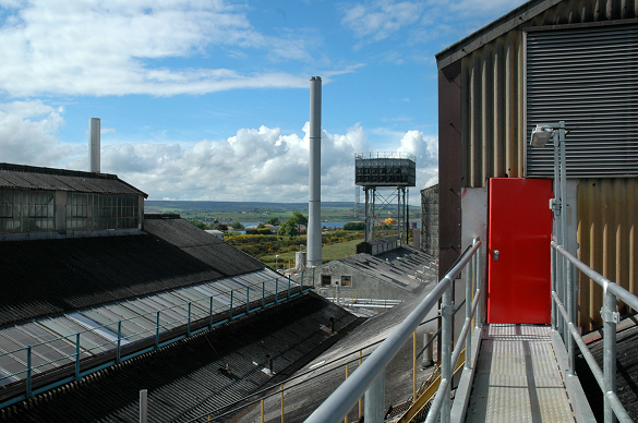 Whyte & Mackay's Invergordon grain distillery can produce over 30 million litres of pure alcohol per year 