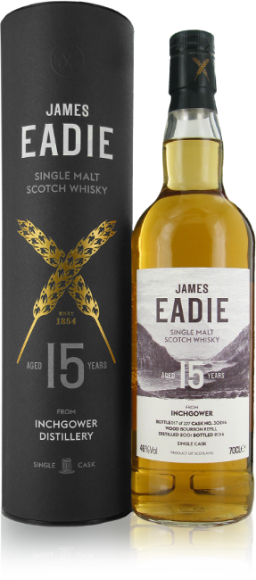 James Eadie whisky bottle