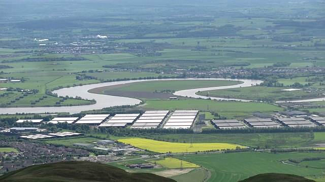(Diageo's Blackgrange warehouse, aerial shot) Europe's largest bonded warehouse, Blackgrange near Alloa, is about to get even bigger