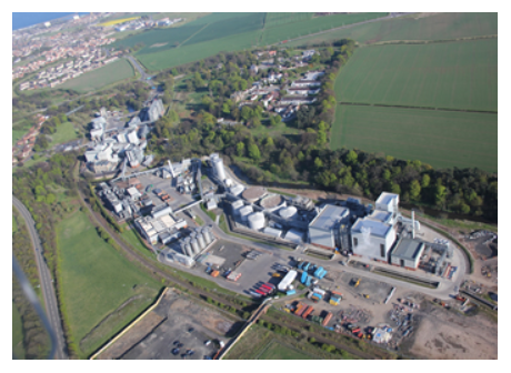 Cameronbridge, Diageo's largest grain whisky distillery in Scotland