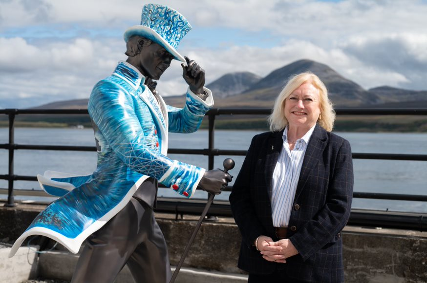 (Barbara Smith at the Caol Ila distillery) The Caol Ila distillery is now the fourth Johnnie Walker brand home