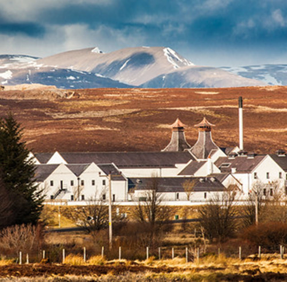(A clear day at Dalwhinnie distillery) Scotch has moved serenely through the crises of the last few years. But how will it fare with recession?