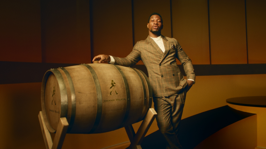 (A Johnnie Walker ad starring Jonathan Majors) The ever-vibrant marketing team at Diageo has led a strong performance for the Johnnie Walker brand