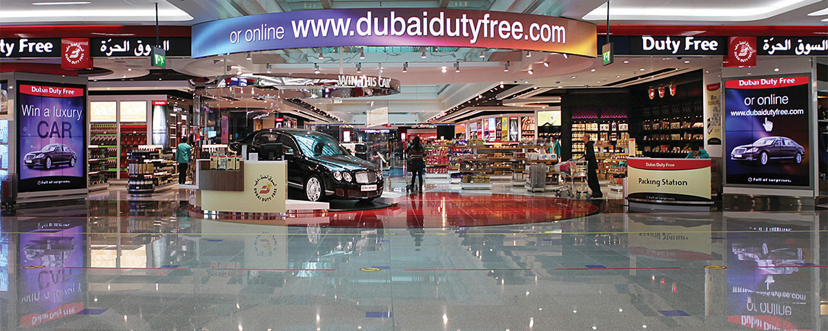 (The duty-free shop in Dubai airport) Dubai's high duty on whisky makes travel retail a must-see for Scotch whisky fans looking for a bargain