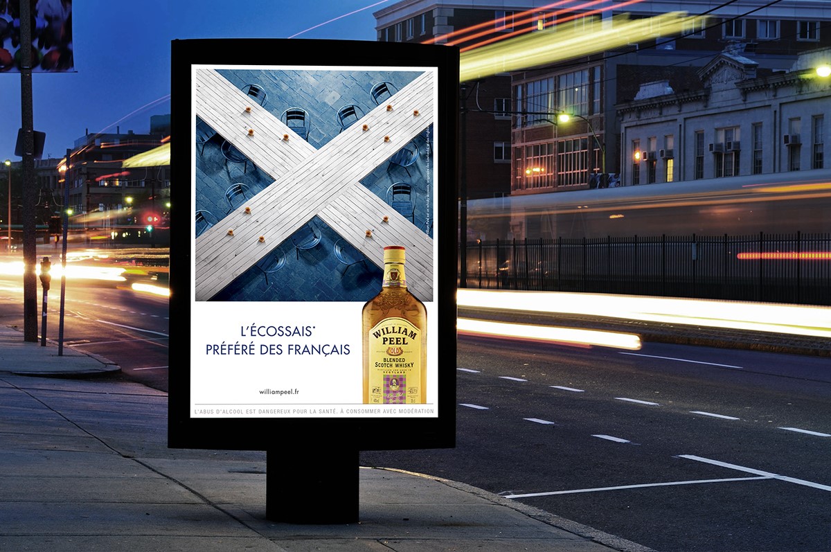 (A French advert for Scotch whisky) France is the biggest consumer of Scotch whisky by volume, and brands with a foothold there are keen to keep it