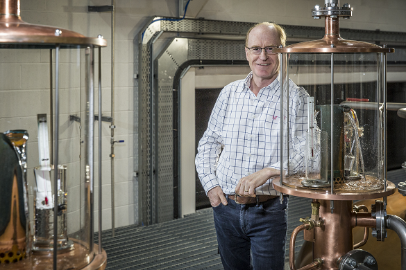 Simon Erlanger, MD of Isle of Harris distillery