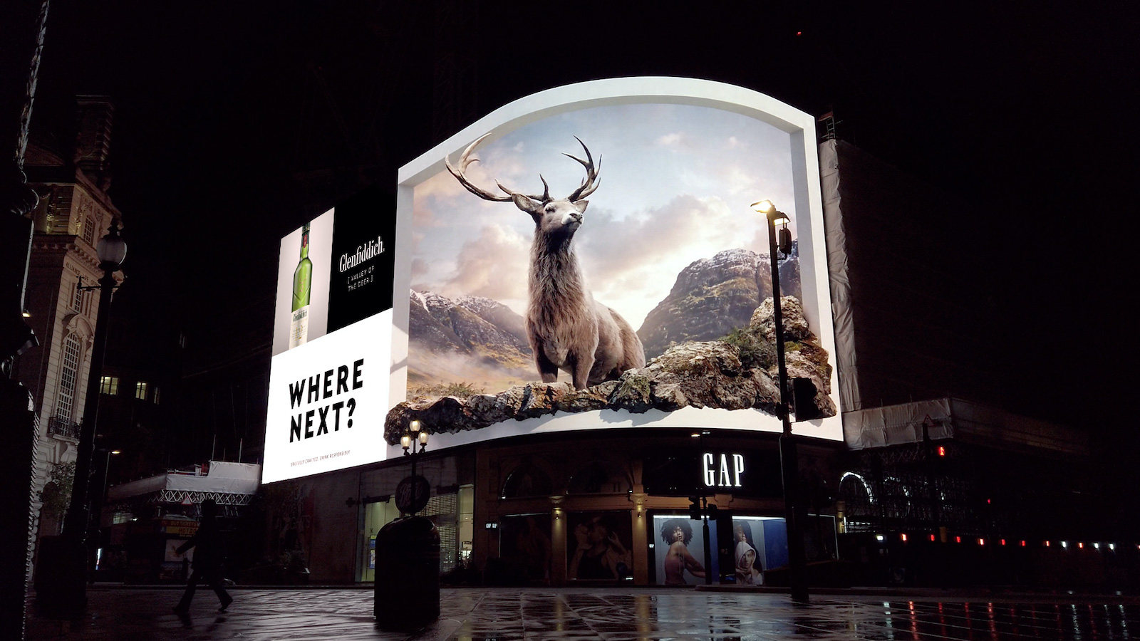 (A billboard advertising Glenfiddich) With a hike in duty and schemes to restrict marketing, the Scotch whisky industry in the UK is asking 'Where Next?'