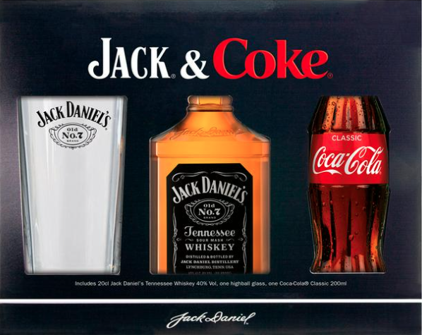(A poster advertising Jack Daniel's & Coke) Jack Daniel's dominance of the on-trade stems from their ability to re-invent and adapt to new trends