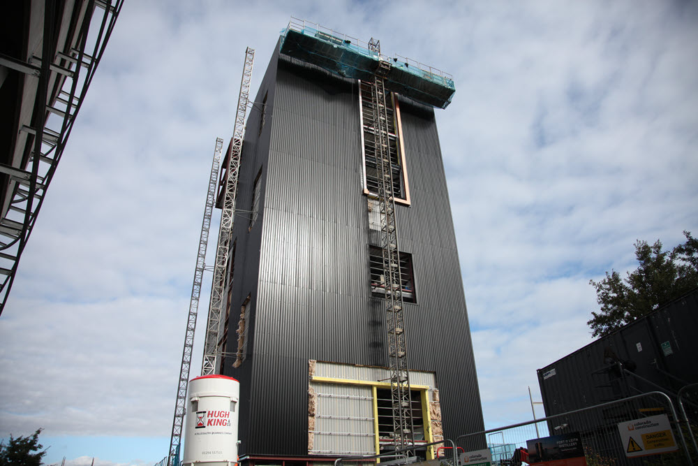 (The new distillery at Port of Leith) Port of Leith's towering design shows that new distilleries are not just replicating existing successes