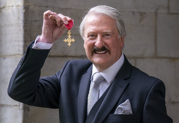 (Richard Paterson after being presented with an OBE) Paterson's lifetime of service to the industry has combined the best of knowledge and showmanship