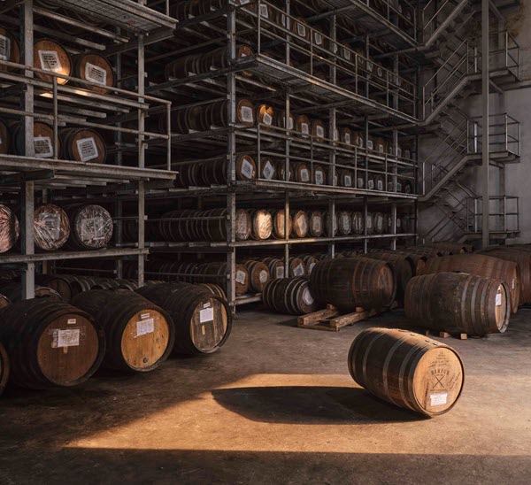 (A warehouse storing whisky for Radico Khaitan) Many Indian whisky suppliers like Radico Khaitan are using Scotch whisky to supplement their own