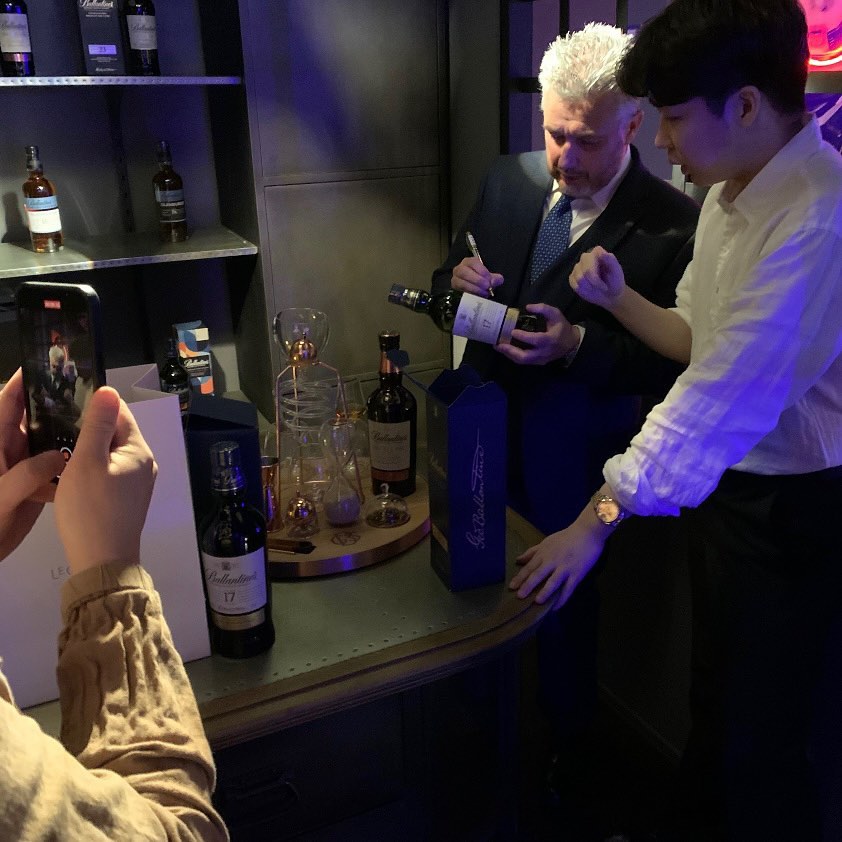 (An event for Ballantine's in South Korea) A taste for fine whisky cultivated during the pandemic is enduring and strengthening in the years since