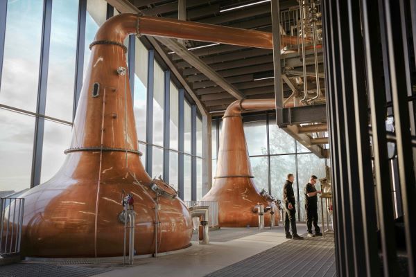 Stills at Port Ellen Distillery 