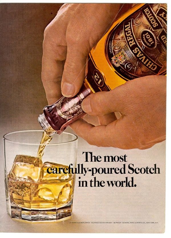 Chivas Regal advertisment print