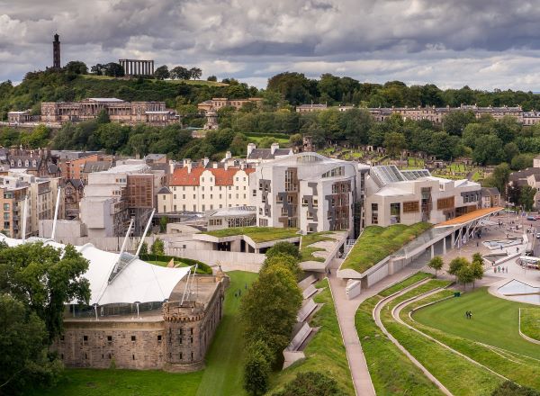 Picture of Scottish Parliament buildings