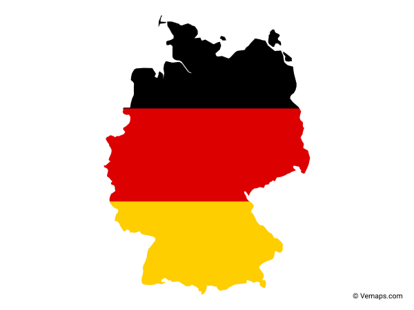 Map of Germany 