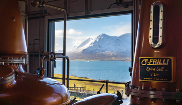 The view from the stillroom - Raasay The view from the stillroom - Raasay